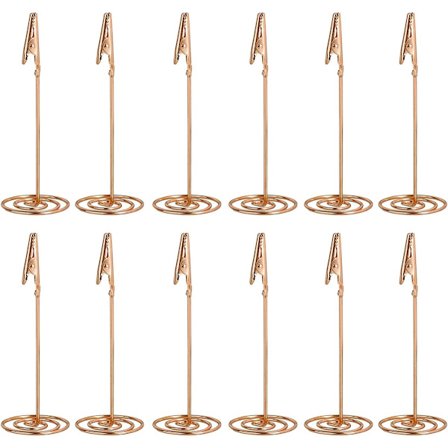 Fotoholderklips - 12 stk - Fotoholder m/klips - Fotoklips - Fotoramme