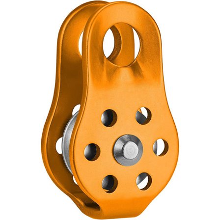 Fast klätterremskiva