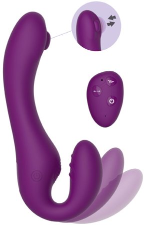 XOCOON Strapless Strap-On Pulse Vibe - Woome.pl