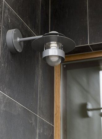 Albertslund utelampe - grå