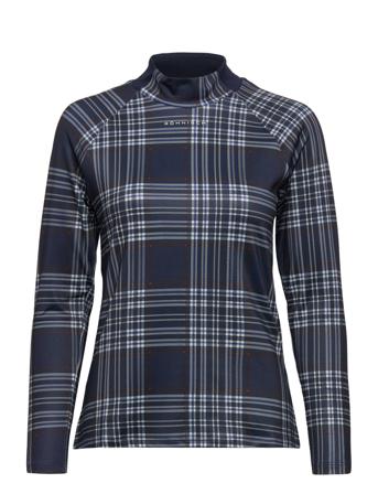 Elle Polo T-shirts & Tops Long-sleeved Monivärinen/Kuvioitu Röhnisch