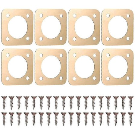 8 stk. Blåfuglkasse Rovdyrbeskyttelse Fuglekassehullbeskyttelse Kobber Fuglekassebeskyttelse Fuglekassesikring