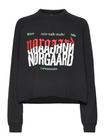 Terry Sweat Lenny Sweat Black Mads Nørgaard
