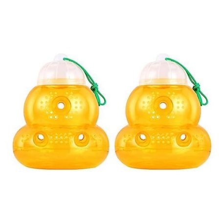 2 Wasp Trap Hanging Garden Wasp Hornet Bee Trap Catcher, Bee Trap