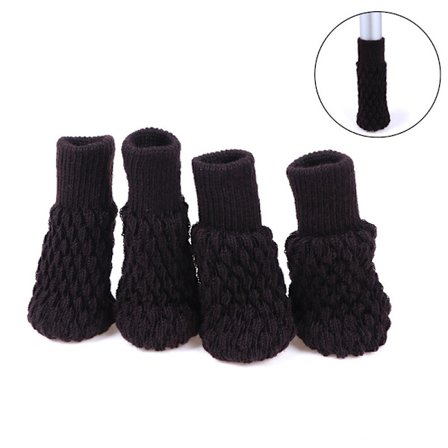 4 STK Stoleben Betræk Gulvbeskyttelse Skridsikre Bordben Furn