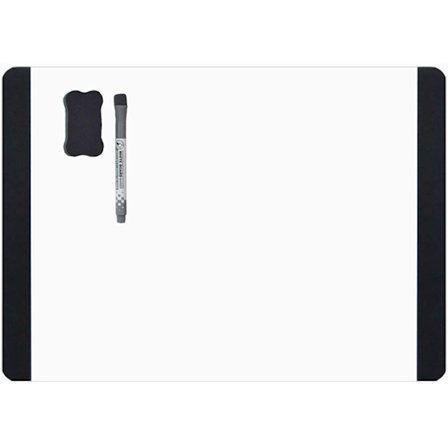 1 stk. - A4 magnetisk whiteboard til køleskab, køkkenmenu, indkøb