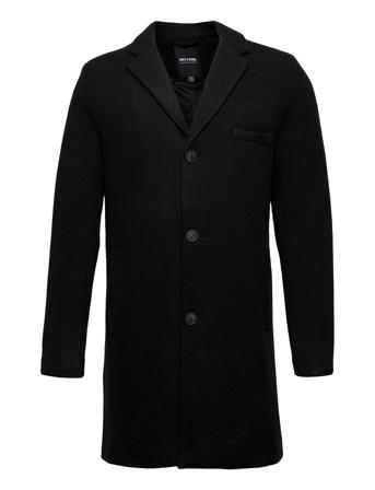 Onsjaylon Wool Coat Otw Outerwear Coats Winter Coats Sort ONLY & SONS