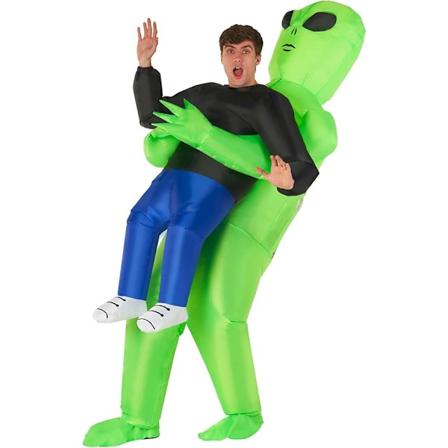 Halloween-roolipeli Alien Ilmapuku - Aikuinen Adult (160-190cm)