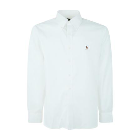 Polo Ralph Lauren Casual Shirts Hvid, Herre Skjorter, Størrelse: M