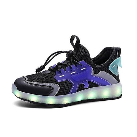 Lätta barnskor Uppladdningsbara LED-ljusavgivande skor 2201