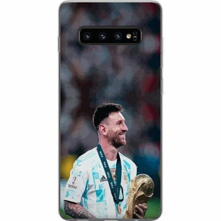 Samsung Galaxy S10 Genomskinligt Skal Messi