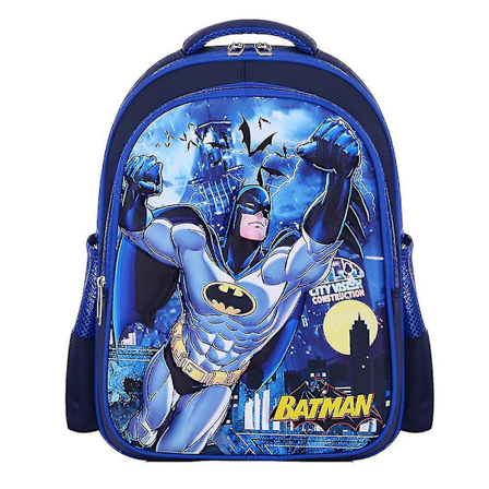 Barnehagesekker Captain America/Batman/Bil Trykt Vanntett Skoleveske Gaver [Xh]