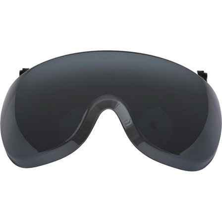 3M SecureFit X5-SV02-CE Kort visir AS/AF, polykarbonat Grå, Øye- & ansiktsbeskyttelse