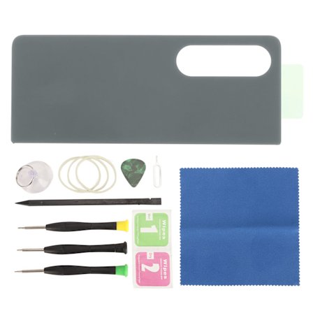 Takalasin vaihto takalasin kansi esiasennetulla teipillä Galaxy Z Fold 4 SM F936 5G vihreä