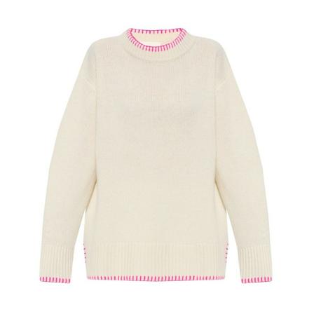 Lisa Yang Round-neck Strik inbo, Dame Striktrøjer