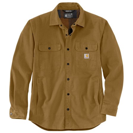 Carhartt 105419B33-S Skjorta Rörelsefrihet och slitstyrka Ekbrun, Kläder
