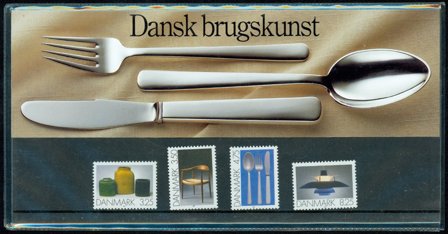 Danmark 1991 - Dansk Brugskunst - AFA souvenirmappe 5