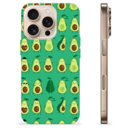 iPhone 16 Pro TPU-Skal - Avokado Mönster