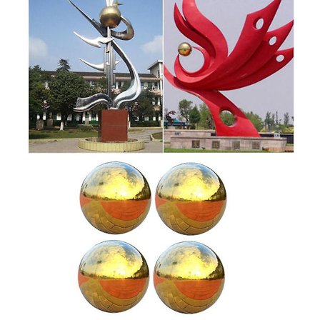 4 kpl 304 ruostumatonta terästä ontto pallo saumaton peilipallo pallo