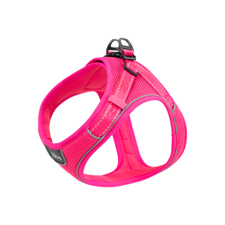 Selected by ZOO - Sele Rufus Soft justerbar XXS Nakke 15 mm x 24-30 cm Bryst 15 mm x 30-38 cm Rosa - Hund - Halsbånd - ZOO.no