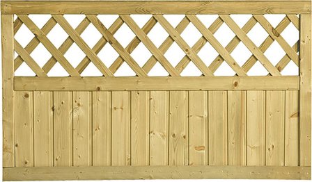 Jabo Classic Kaprifol Skärm 179x890 cm, tryckimpregnerad, Utemiljö