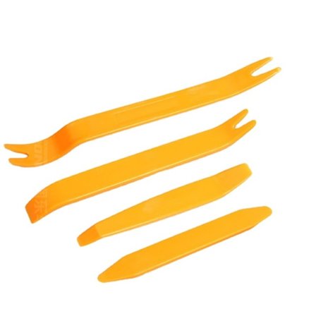 4 stk. verktøy for fjerning av lister, bilinteriør stereo I