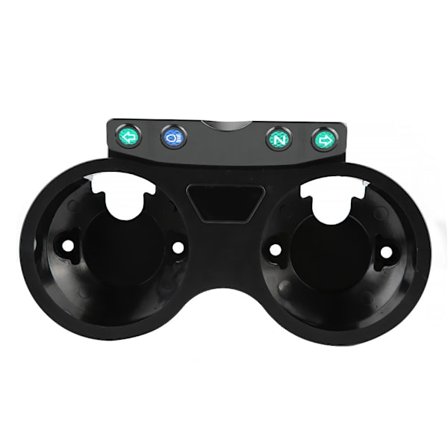 Yamaha YBR 125 ED 2005-2009 Musta Nopeusmittarin Alamittarin Kansi