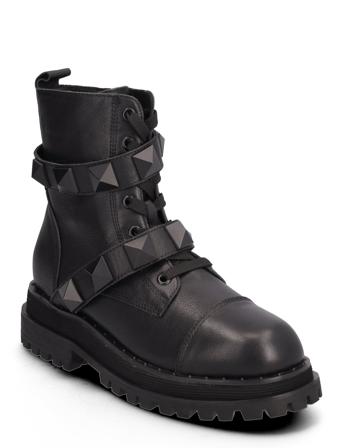 Boot Shoes Boots Ankle Boots Laced Boots Svart Sofie Schnoor*Betinget Tilbud
