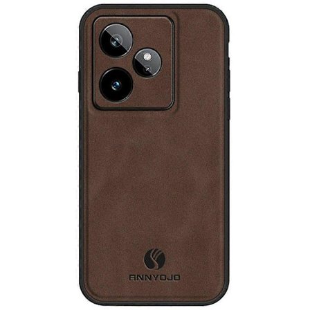 Yhteensopiva Realme GT 7 5G / GT 7T 5G -kotelon kanssa PU-nahka + PC + TPU Pudotussuojaava puhelimen takakansi -lingling}