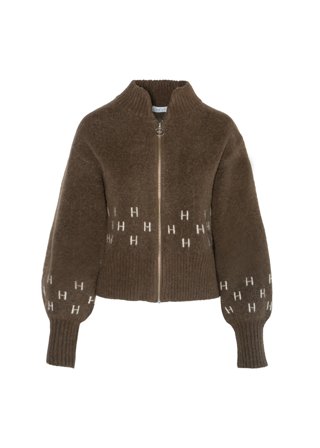 Hést Märtha Short Jacket Dame - Dark Earth