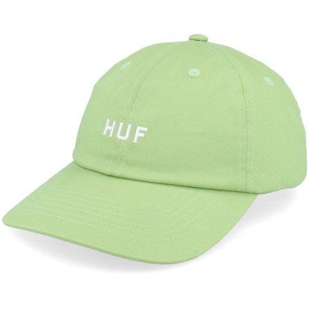HUF - Grön unconstructed Keps - Set Og Cv 6 Panel Hat Pistachio Dad Cap @ Hatstore
