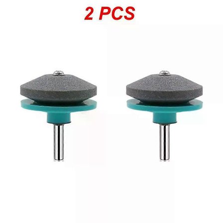 1/2 STK. Gressklipper Slipestein for Elektrisk Drill Knivsliper Slipestein Hage Slipeverktøy Deler