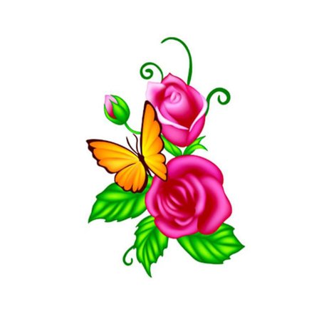 3D Kynsikoristeet Tekokukka Muotoiset Vinkit Lakka Tarrat Tarrat Koristelu XF1059