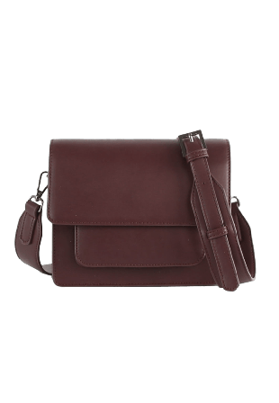 HVISK Cayman Pocket Soft Structure Handväskor Dam Röd ONESIZE