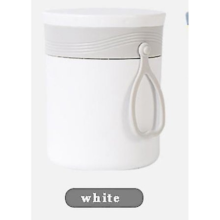 304 Rustfrit Stål Morgenmadskop Lækagesikker Hvid