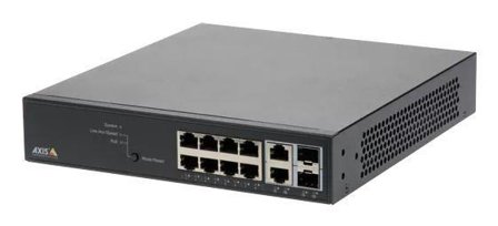 AXIS T8508 PoE+ Network Switch - switch - 8 porter - Styrt - rackmonterbar