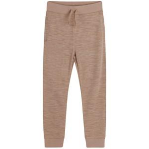 Hust&Claire Biscuit Melange Galin Sweatpants 104 cm - Bottoms - 104 CM - Brown