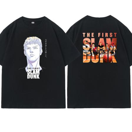 Tide Brand Dunking Master T-shirt för män F17 Black - G5 4XL