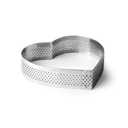 Lacor perforerad cirkel - Silverfärgad - 18 cm
