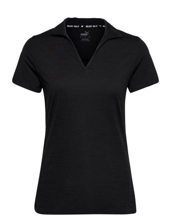 W Cloudspun Coast Polo T-shirts & Tops Polos Svart PUMA Golf