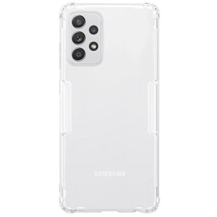 Nillkin Nature gel etui ultra slank deksel for Samsung Galaxy A72 4G gjennomsiktig