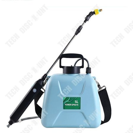 TD Sähkökäyttöinen sumutin 5L Akku ladattava Säädettävä suutin Vetäytyvät suihkutusvarret Puutarhatyökalut Sininen