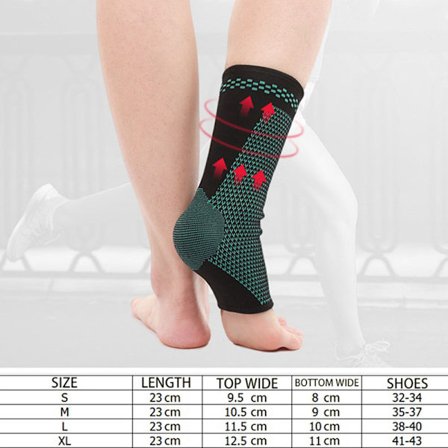 Bekväm Stötdämpande Fotleds Stöd