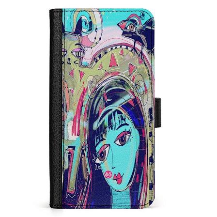 Bjornberry iPhone 15 Pro Fodral - Abstrakt Katt