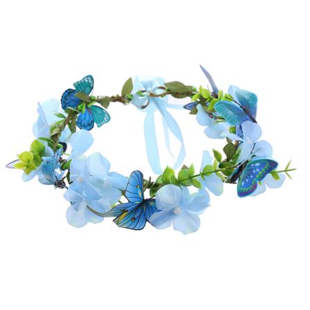 Reisefoto hodeblomst tilbehør barnas sommerfuglkrans