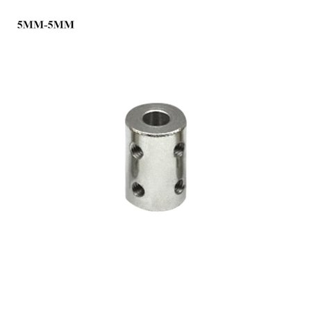 Stålstiv akselkobling 5MM-5MM