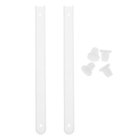 1 Sæt Skuffeskinner Skuffeskinner Til Skabe Kommoder Plastik Skuffeskinner Til Køkkenmøbler Låsende Skuffeskinner[D]