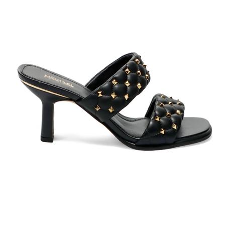 Michael Kors, High Heel Sandals Zwart, Dames, Maat:38 EU