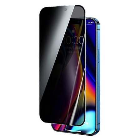 REMAX For iPhone 16 Anti-Peep Herdet Glass Skjermbeskytter Full Dekning Skjermfilm LGL