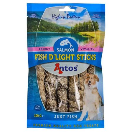 Antos Fish D'light Laksesticks - 100g